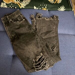 Urban Outfitters Black Boot Cut Flare Pants